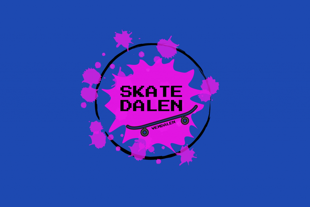 Skatedalen logga